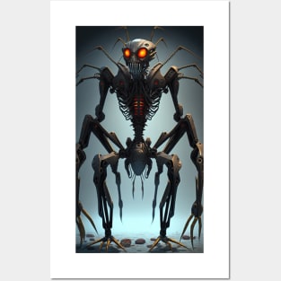 robotic men finder Posters and Art